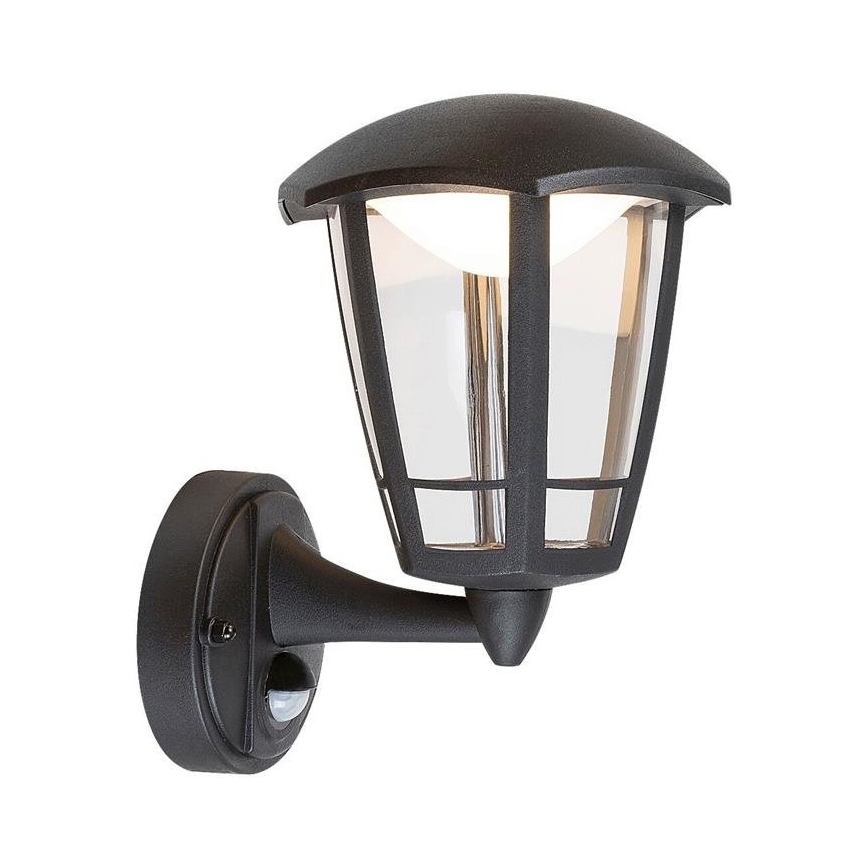 Rabalux - LED Zunanja stenska svetilka s senzorjem LED/8W/230V 500lm 3000K IP44