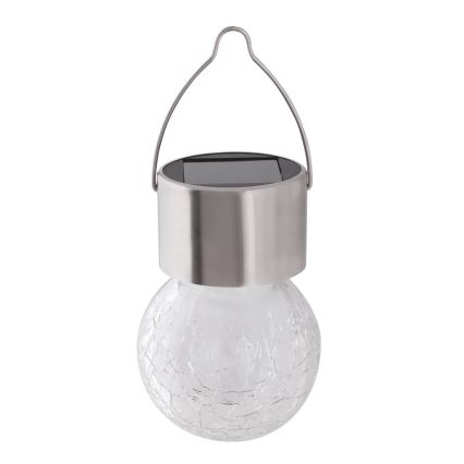 LED RGB Zunanja solarna svetilka s stikalom LED/0,06W/1xAA IP44