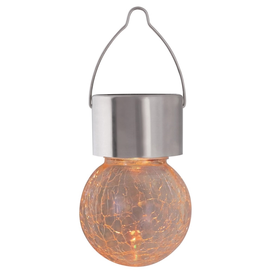 LED RGB Zunanja solarna svetilka s stikalom LED/0,06W/1xAA IP44
