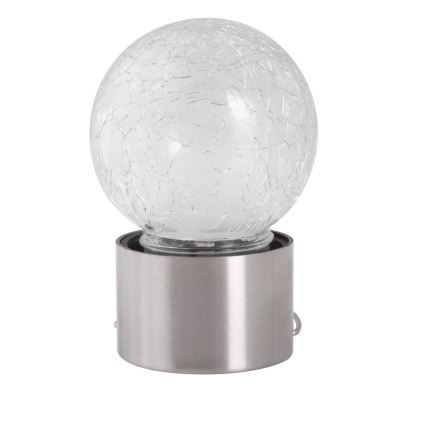 LED RGB Zunanja solarna svetilka s stikalom LED/0,06W/1xAA IP44