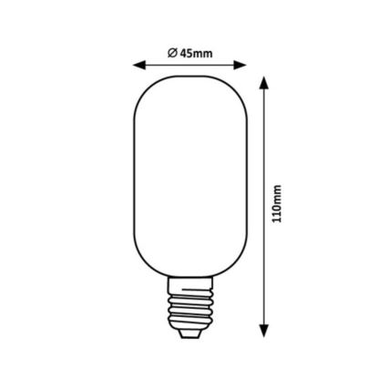 Rabalux - LED Žarnica T45 E27/4W/230V 4000K