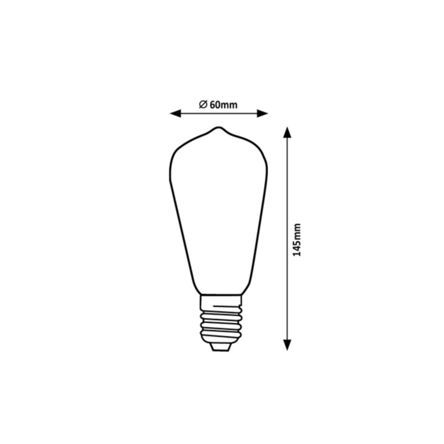 Rabalux - LED Žarnica ST64 E27/4W/230V 4000K