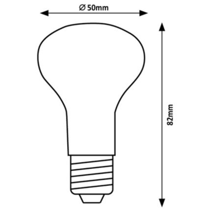 Rabalux - LED Žarnica R50 E14/5W/230V 3000K