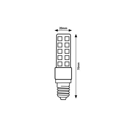 Rabalux - LED Žarnica T20 E14/6W/230V 4000K
