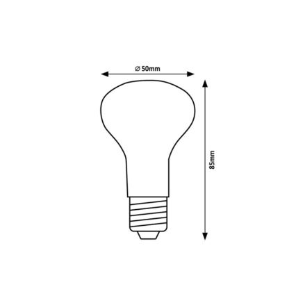 Rabalux - LED filamentna žarnica R50 E14/4W/230V 3000K