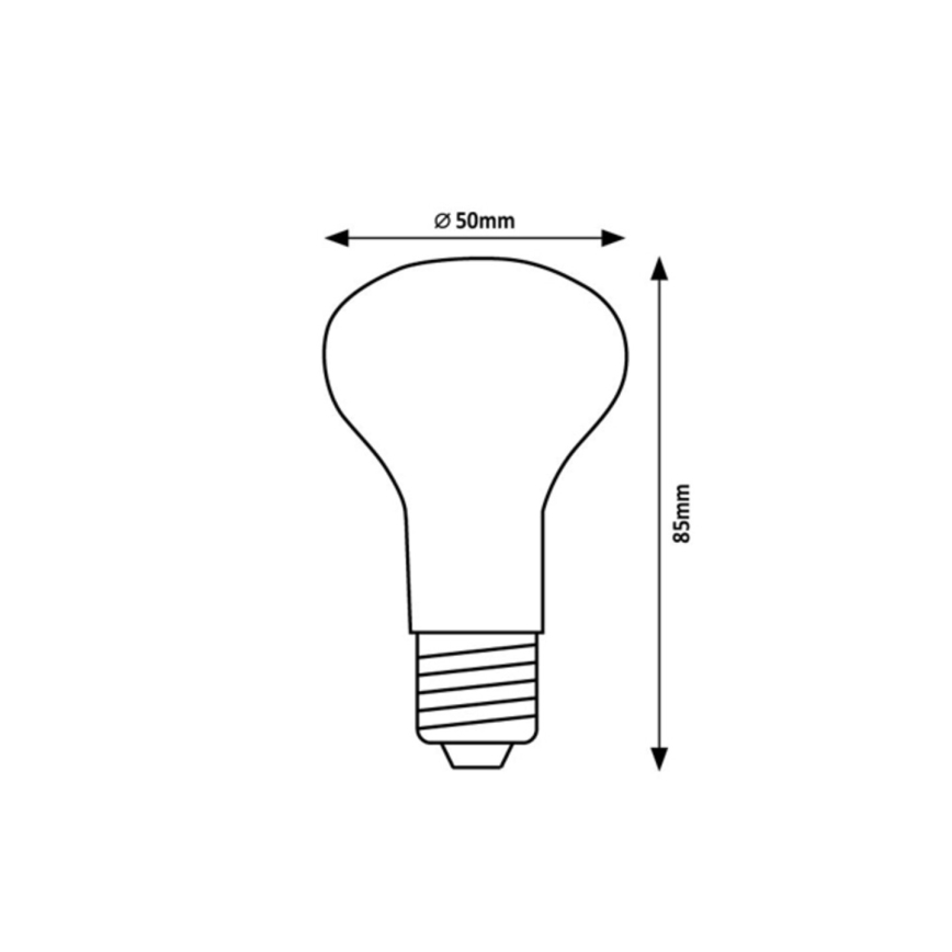 Rabalux - LED filamentna žarnica R50 E14/4W/230V 3000K