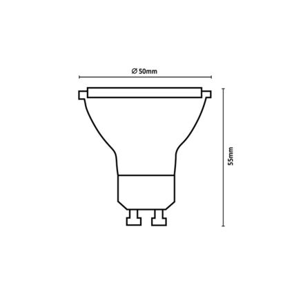 Rabalux - LED žarnica SMD GU10/4W/230V 3000K