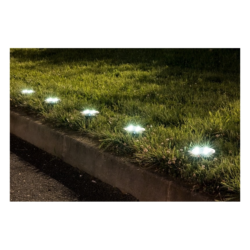 Rabalux - LED zunanja solarna svetilka s senzorjem LED/0,24W/1xAA 400 mAh črna IP44