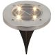 Rabalux - LED Zunanja solarna svetilka s senzorjem LED/0,24W/1xAA črna IP44