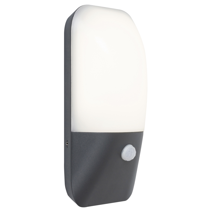 LED Zunanja stenska svetilka s senzorjem LED/11W/230V IP54 800lm 4000K