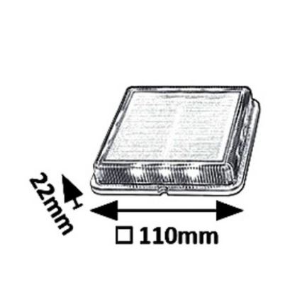 Rabalux - LED Zunanja solarna svetilka LED/1,5W/3,2V 4000K 500 mAh IP67