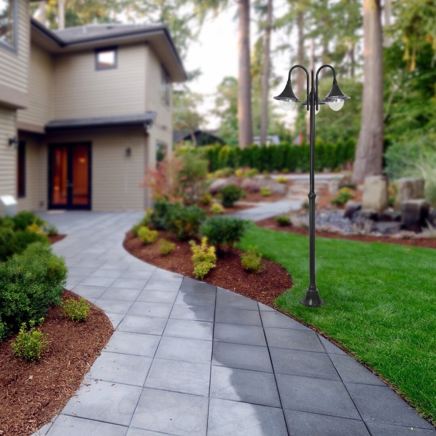 Rabalux - Zunanja svetilka 3xE27/100W/230V IP44