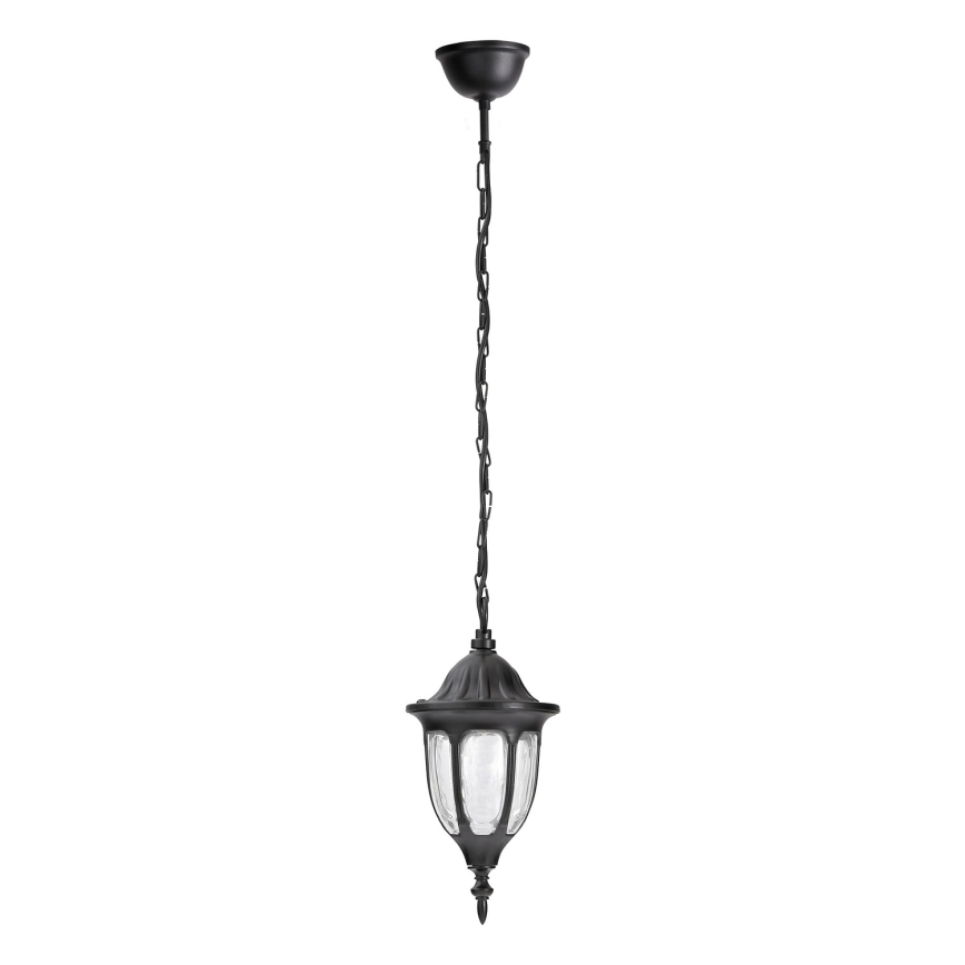 Rabalux - Zunanji lestenec 1xE27/60W/230V IP43 črn