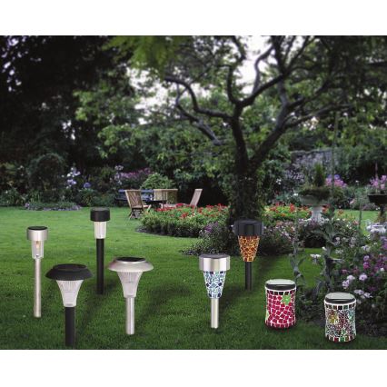 Rabalux - LED Solarna osvetlitev LED/0,1W/1xNi-MH 400 mAh IP44