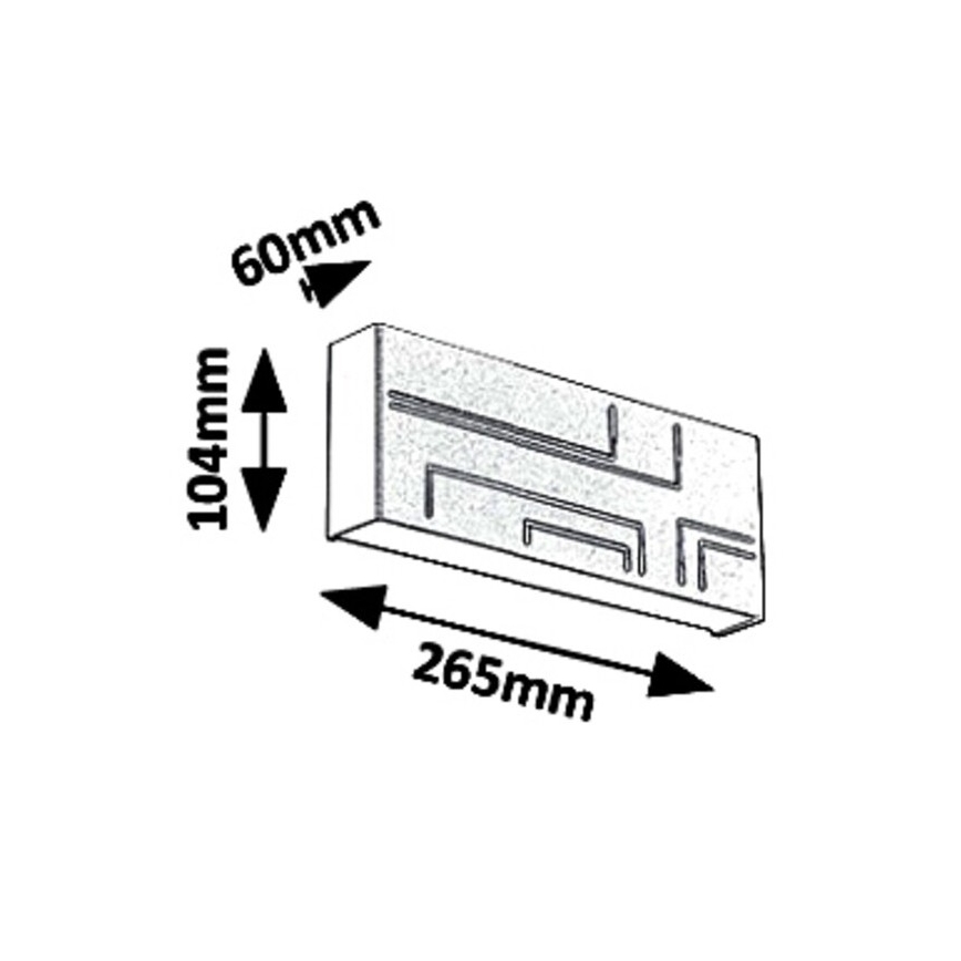 Rabalux 8873 - LED Zunanja stenska svetilka MARIBOR LED/12W/230V IP65