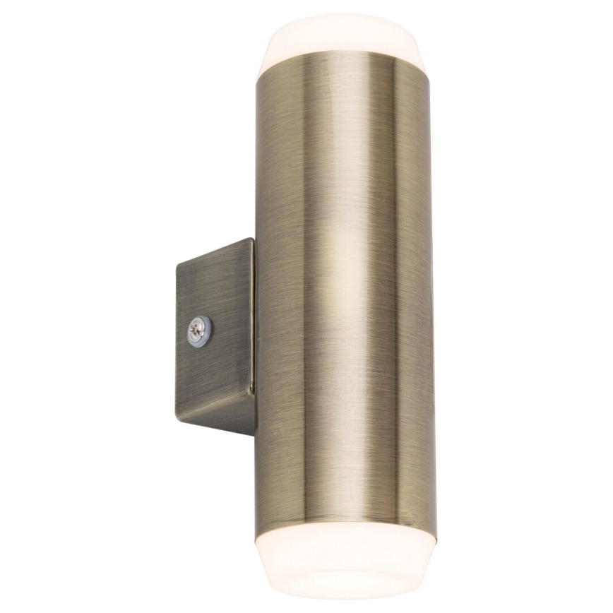Rabalux - LED Zunanja Stenska svetilka 2xLED/4W/230V IP44 bronasta
