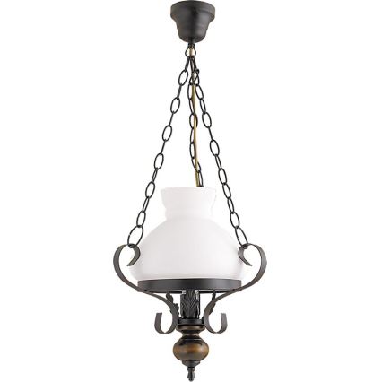 Rabalux - Nadomestno steklo za lestenec E27 pr. 23,5 cm bela