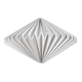 Rabalux - Abažur za lestenec, max. 40 W, Ø 40 cm, bela