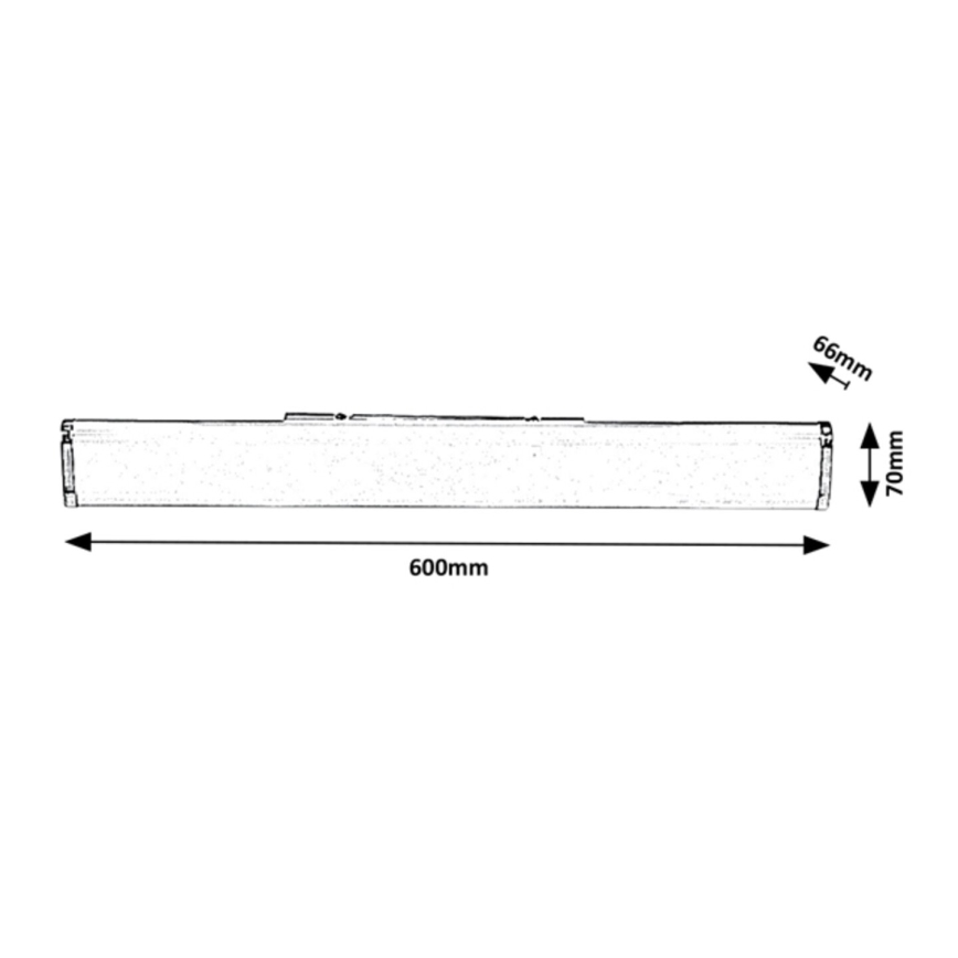 Rabalux - LED Kopalniška stenska svetilka LED/14W/230V IP44