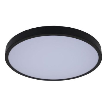 Rabalux - LED Kopalniška stropna svetilka LED/12W/230V 3000/4000/6000K IP44 pr. 25,5 cm črna