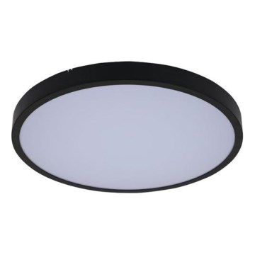 Rabalux - LED Kopalniška stropna svetilka LED/18W/230V 3000/4000/6000K IP44 pr. 30,5 cm črna