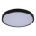 Rabalux - LED Kopalniška stropna svetilka LED/18W/230V 3000/4000/6000K IP44 pr. 30,5 cm črna