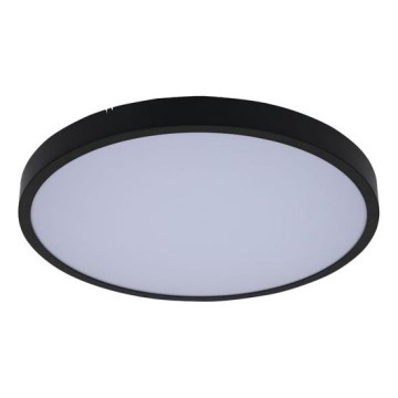Rabalux - LED Kopalniška stropna svetilka LED/24W/230V 3000/4000/6000K IP44 pr. 35,5 cm črna