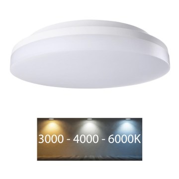 Rabalux - LED Kopalniška stropna svetilka LED/24W/230V IP54 3000K/4000K/6000K