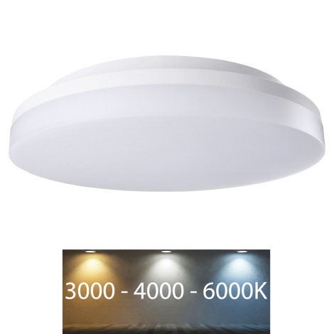 Rabalux - LED Kopalniška stropna svetilka LED/24W/230V IP54 3000K/4000K/6000K