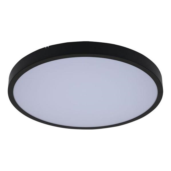 Rabalux - LED Kopalniška stropna svetilka LED/36W/230V 3000/4000/6000K IP44 pr. 42 cm črna