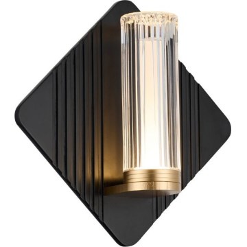 Rabalux - LED kopalniško stensko svetilo LED/7W/230V IP44 črno/zlato