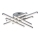 Rabalux - LED Lestenec 6xLED/40W/230V 4000K