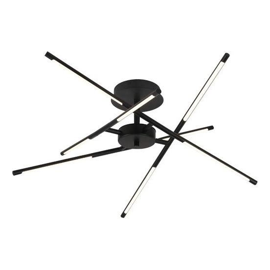 Rabalux - LED Lestenec LED/40W/230V 3000K črna