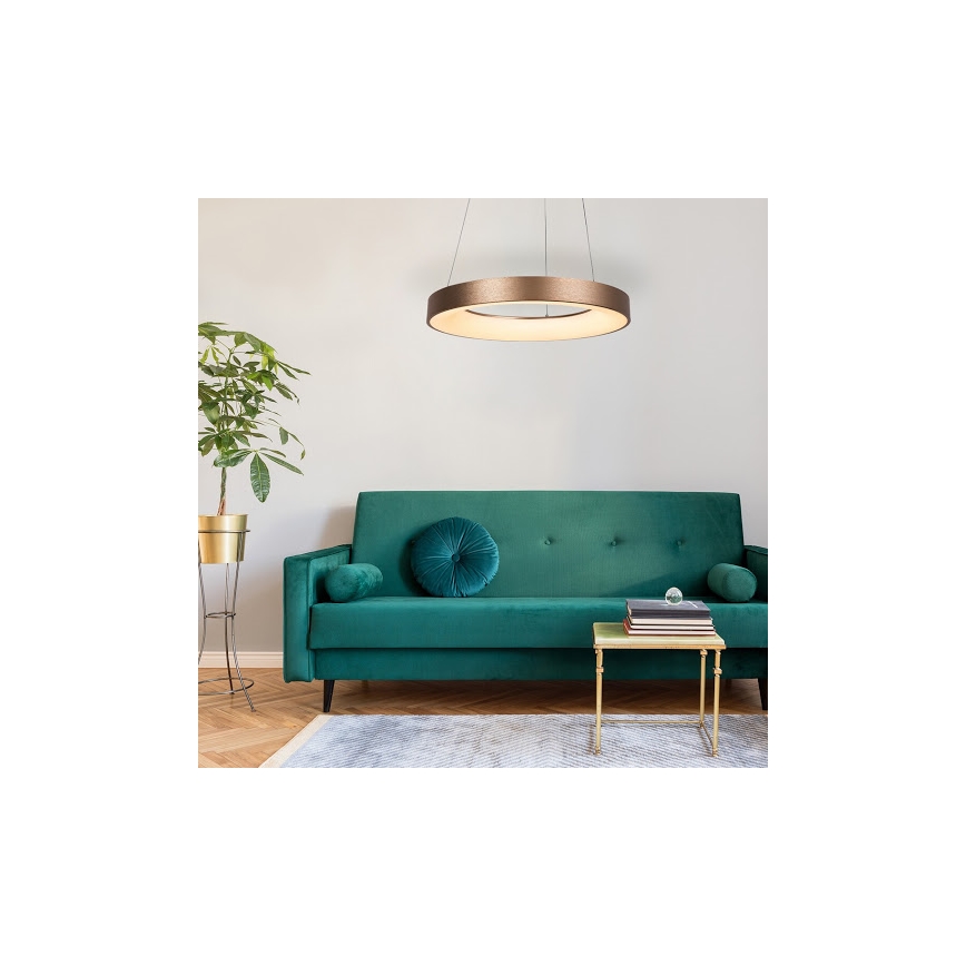 Rabalux - LED Lestenec na vrvici CARMELLA LED/80W/230V