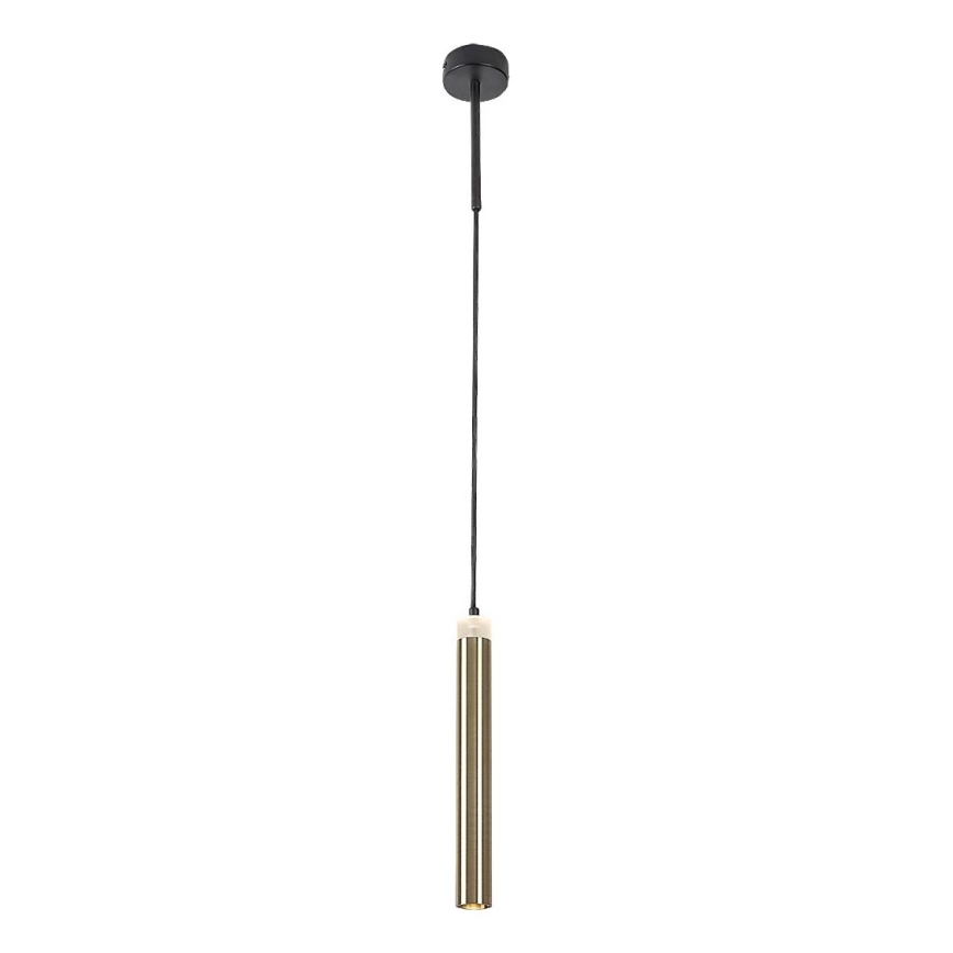 Rabalux - LED Lestenec na vrvici LED/10W/230V 4000K črna/zlata
