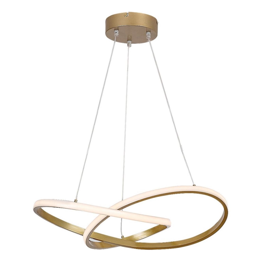 Rabalux - LED Lestenec na vrvici LED/36W/230V 3000K zlata