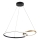 Rabalux - LED Lestenec na vrvici LED/36W/230V črna/zlata