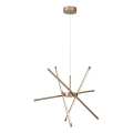 Rabalux - LED Lestenec na vrvici LED/40W/230V 3000K zlata