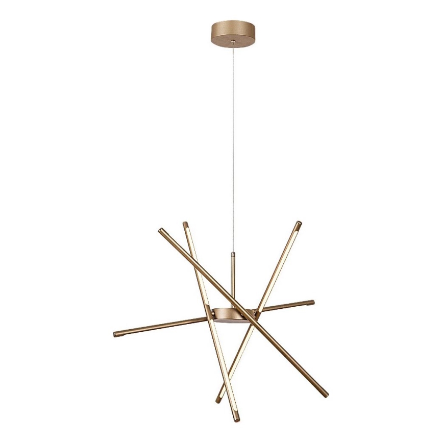 Rabalux - LED Lestenec na vrvici LED/40W/230V 3000K zlata
