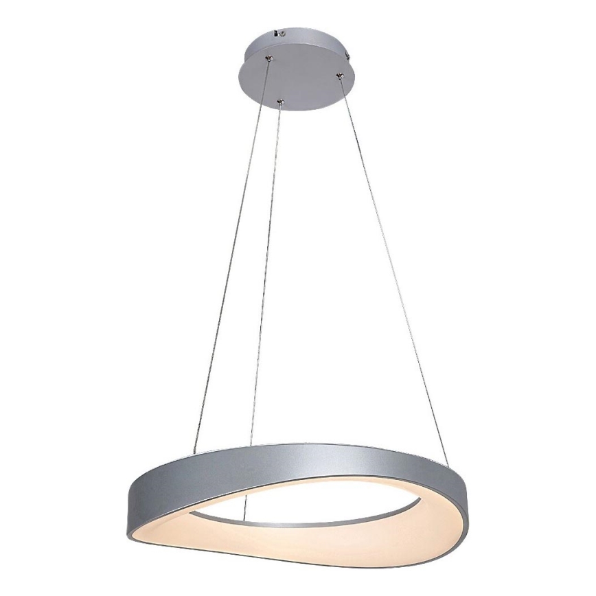 Rabalux - LED Lestenec na vrvici LED/56W/230V 3000K srebrna
