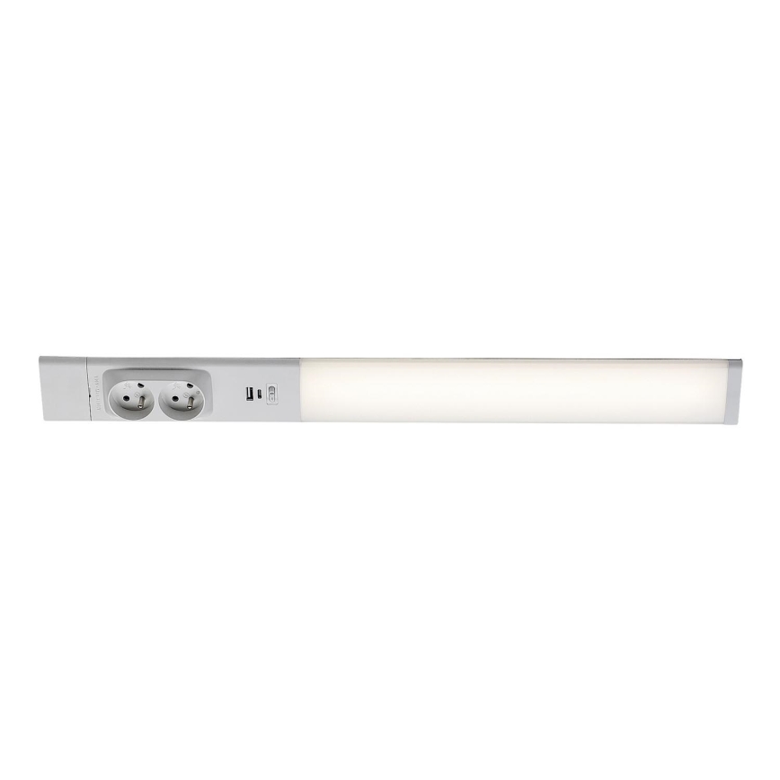 Rabalux - LED Podelementna svetilka z vtičnicami LED/18W/230V 4000K 60 cm bela