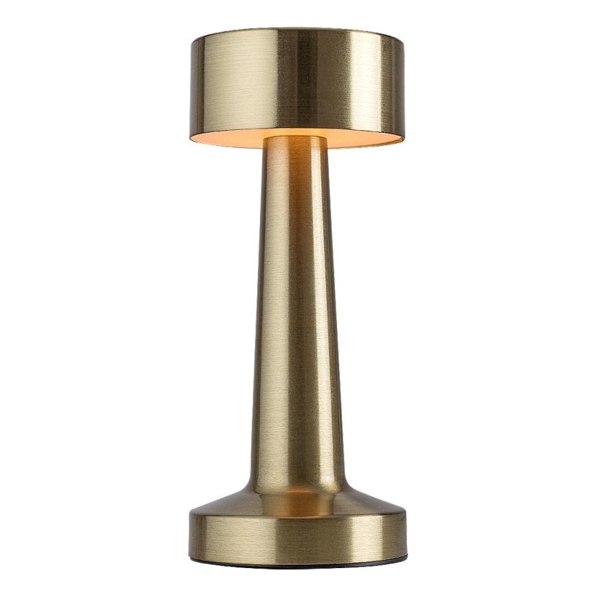 Rabalux - LED Polnilna namizna svetilka na dotik LED/2,7W/5V 1200mAh 3000/4000/6000K zlata