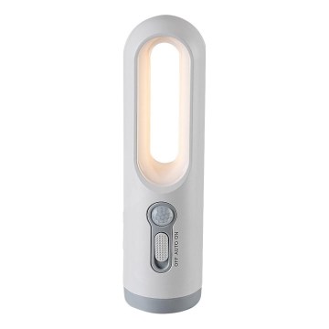 Rabalux - LED Prenosna polnilna svetilka s senzorjem LED/0,8W/3,7V 3000/7000K