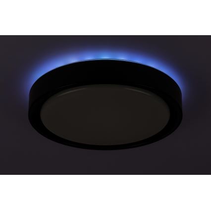 Rabalux - LED RGB zatemnjiva stropna svetilka s senzorjem LED/28W/230V 2700-5000K, premer 36 cm + daljinski upravljalnik