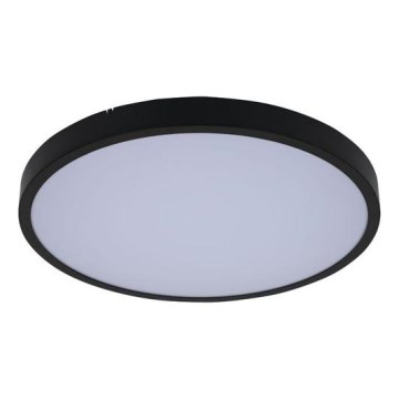 Rabalux - LED RGB Zatemnitvena kopalniška stropna svetilka LED/36W/230V 3000-6000K Wi-Fi Tuya IP44 pr. 42 cm črna + Daljinski upravljalnik