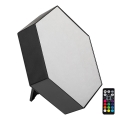 Rabalux - LED RGB zatemnitvena namizna svetilka LED/1W/5V/3xAA + daljinski upravljalnik