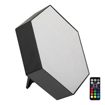Rabalux - LED RGB Zatemnitvena namizna svetilka LED/1W/5V + Daljinski upravljalnik