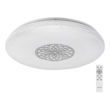 Rabalux - LED RGB Zatemnitvena stropna svetilka LED/24W/230V 3000-6500K Wi-Fi Tuya pr. 39,5 cm + Daljinski upravljalnik