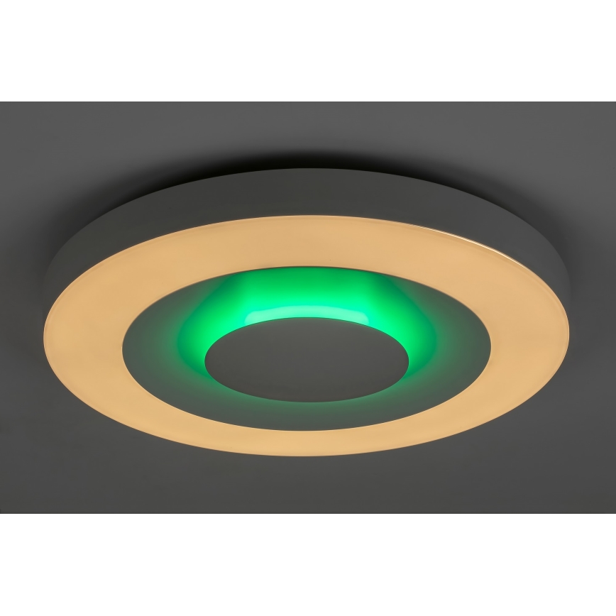 Rabalux - LED RGB Zatemnitvena stropna svetilka LED/40W/230V 3000-6000K + Daljinski upravljalnik