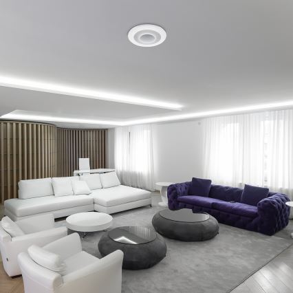 Rabalux - LED RGB Zatemnitvena stropna svetilka LED/40W/230V 3000-6000K + Daljinski upravljalnik